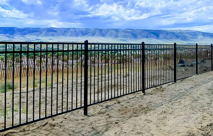 Bez Dig Steel Fencing